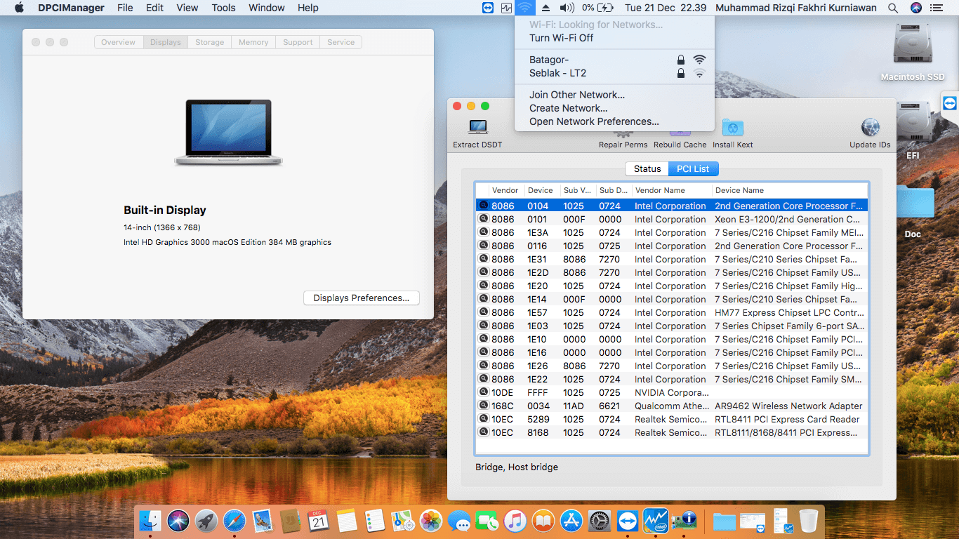 Acer Aspire V5 471G 52464G50Mass [Sandy Bridge   Intel HD 3000 + PS2]   OpenCore 2